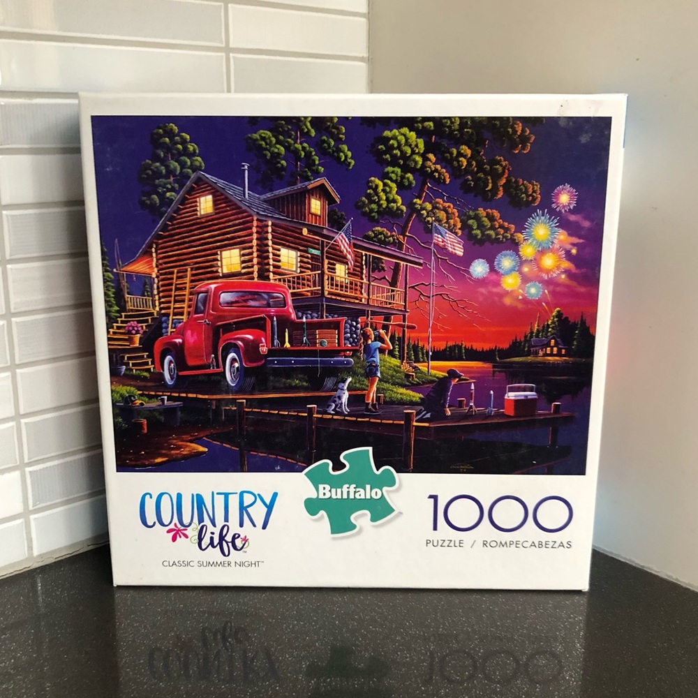 Buffalo Country Life 1000 Piece Puzzle